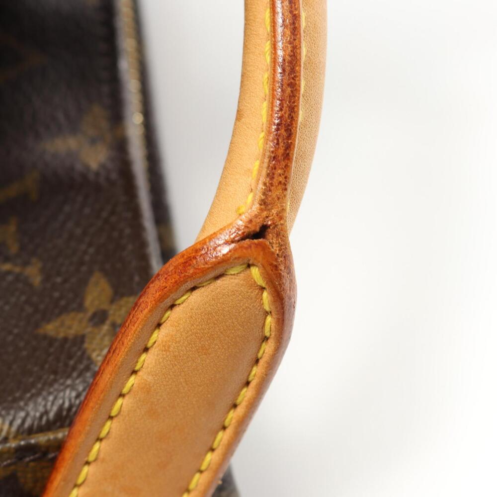 Louis Vuitton Monogram Brown Looping Canvas Bag Leather Shoulder - Picture 7 of 9